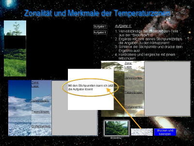 Beleuchtungs- und Temperaturzonen der Erde