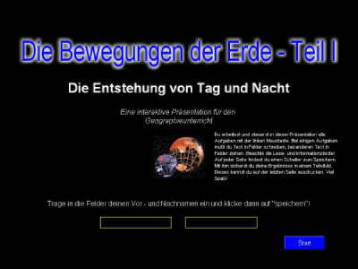 Die Bewegungen der Erde